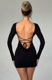 Una Mini Dress - Black
