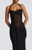 Vixen Maxi Dress - Black