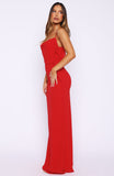 Love Blossoms Maxi Dress Red