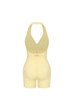 Riviera Hourglass Zip Front Romper