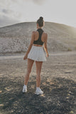 A-Line Pleated Skirt