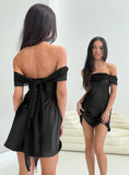 Adoration Mini Dress Black