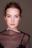 Vintage Bow Stud Earrings