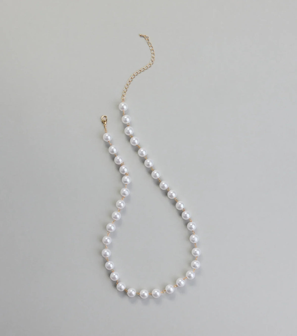 Always Classy Faux Pearl Necklace