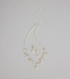 Stunning Glow Marquise Jewelry Set