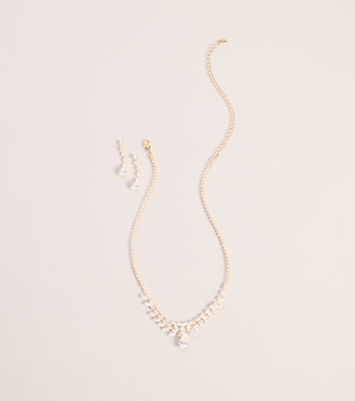 Evening Affair Necklace And Earrings Set