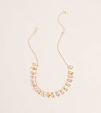 Gem Trail Teardrop Necklace
