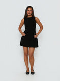 Alfalfa Corduroy Mini Dress Black Tall