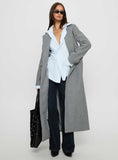 Lovergirl Longline Coat Grey