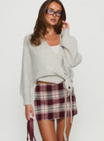 Charmers Mini Skirt Red Check