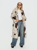 Winter Breeze Faux Fur Coat Multi