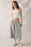 iets frans… Harri Piped Wide Leg Cropped Jogger Pants