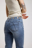 The Ragged Priest Grade Eyelet Low-Rise Flare Jeans