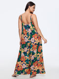 Vivid Groove Stretchy Adjustable Jumpsuit