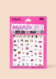 INKED by Dani x Mean Girls: Fetch Nail Art