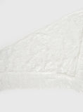 Elizebeth Tie Waist Tassel Belt White