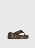 Therapy Flames Platform Sandals Brown