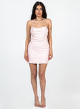 Celena Mini Dress Pink Petite