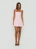 Alyn Halter Mini Dress Pink