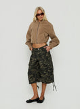 Mastery Faux Suede Bomber Jacket Taupe