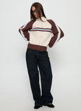 Korinne Low Rise Baggy Jeans Indigo