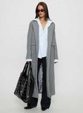 Lovergirl Longline Coat Grey
