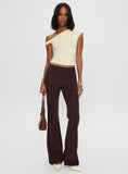Sportia Flare Pants Brown