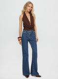 Magic Mirror Mid Rise Bootleg Jeans Mid Blue Wash