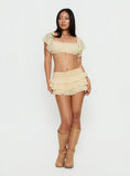 Iluminada Frill Skort Yellow