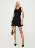Old Money Mini Dress Black