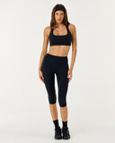 Form Invisible Scrunch Capri Leggings | Black
