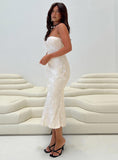 Salvin Strapless Maxi Dress Petite Champagne