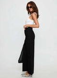 Henesey High Rise Straight Leg Jeans Jet Black