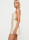 Celena Mini Dress Champagne