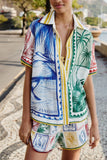 Multicolor Brasil Vintage Shirt