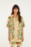 Soft Blue Marine Garden Shirt