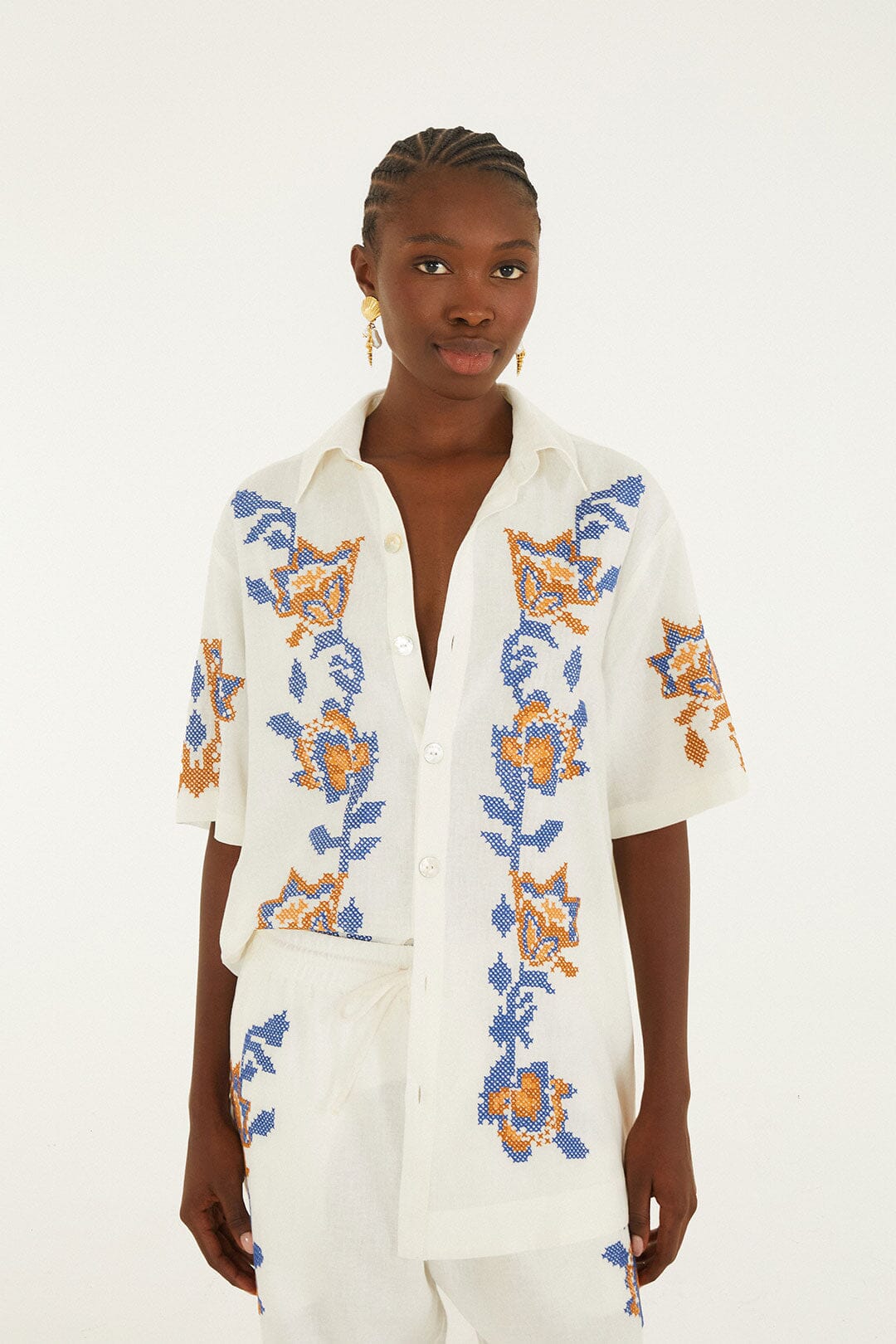 Mica Embroidered Shirt