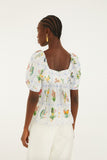 Off-White Tropical Porcelain Blouse