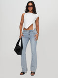 Bethany Low Rise Bootleg Jeans Light Wash