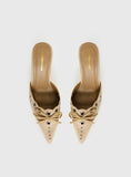 Charisma Pointed Toe Heels Taupe