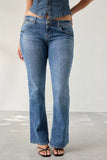 BDG Brooke Low-Rise Flare Jeans - Vintage Mid Indigo