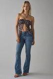 BDG Brooke Low-Rise Flare Jeans - Vintage Mid Indigo