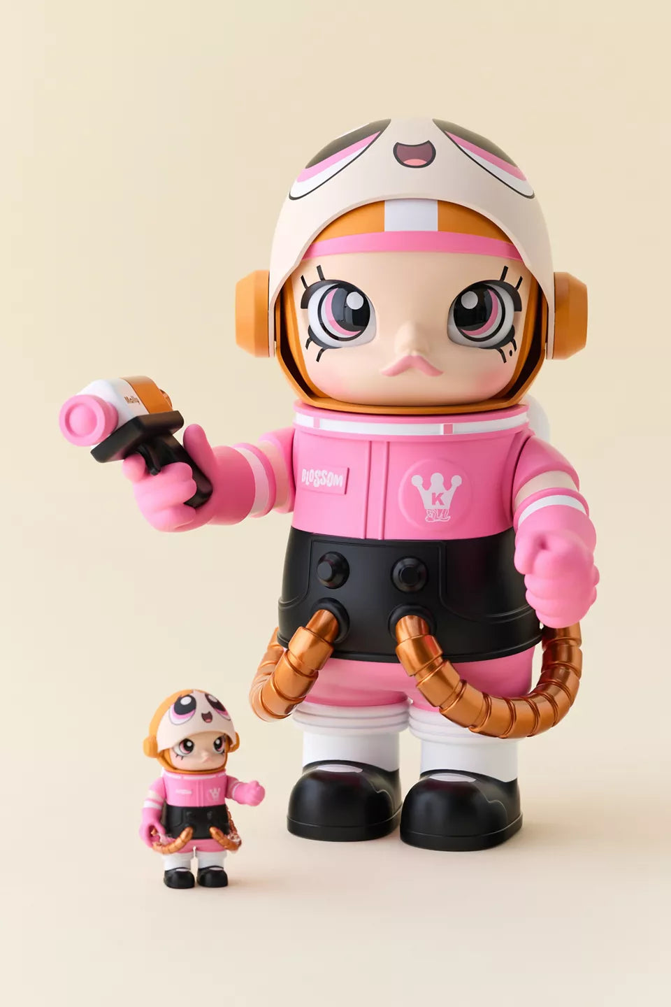 POP MART Mega Space Molly 400%+100% The Powerpuff Girls Figure Set
