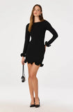 Aleah Ribbed Knit Mini Dress