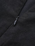 Cross Halter Cotton Linen Mini Dress