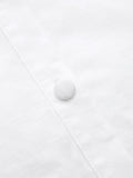 Sleeveless Sailor Collar Cotton Linen Midi Dress