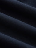 Contrast Trim Wrap Tie Sleeveless Cotton Dress
