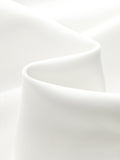 Scallop V Neck Pleated Hem Mini Dress