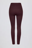 Super Sculpt Seamless High-Waist Leggings In Burgundy