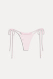 X Paige Lorenze Divine Ribbed Bikini Bottom - Blushing